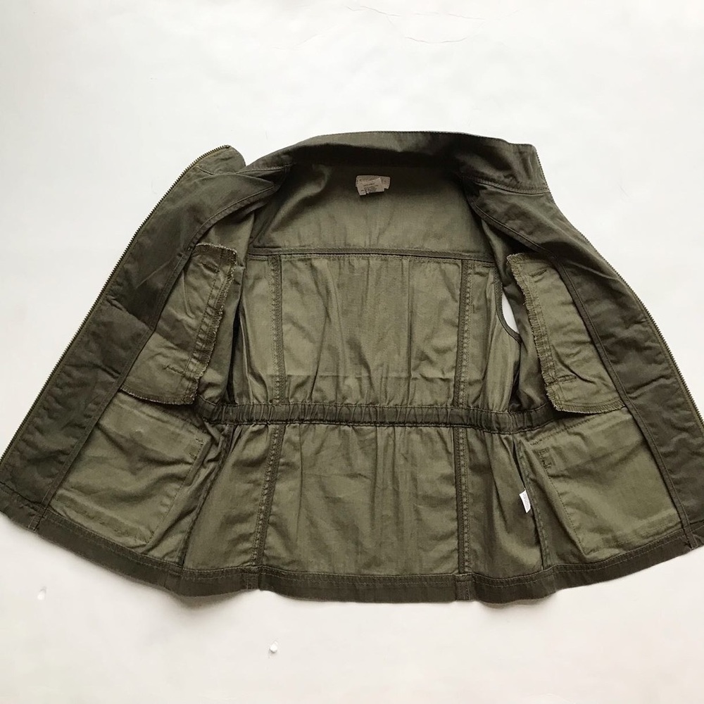 Crewcuts factory dark green light vest EUC 8Y - Picture 4 of 6